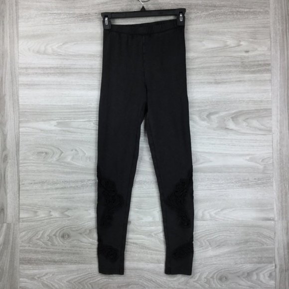 Bp. Lace Inset Leggings P2 - Picture 4 of 8